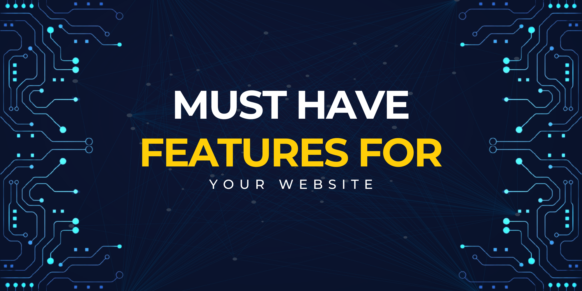 10 Must-Have Features for a Successful Business Website in 2025